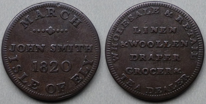 March, John Smith 1820